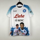 23-24 Napoli Champions White Jersey/23-24 那不勒斯冠军球迷版2