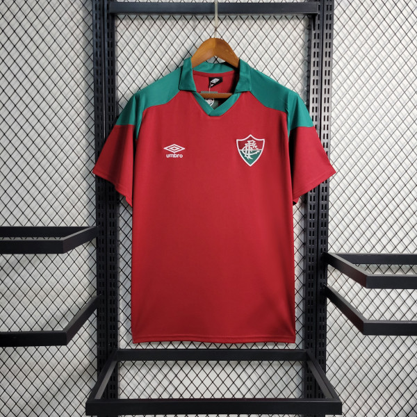 23-24 Fluminense Special Red Fans Jersey/23-24 弗卢米嫩塞特别红色球迷版