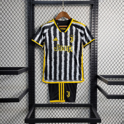 23-24 Juventus Home Kid Kit
