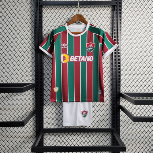 23-24 Fluminense Home Kid Kit/23-24佛罗米嫩塞主场童装