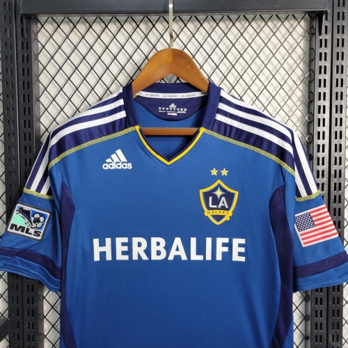 11-12 LA Galaxy Blue Retro Jersey/11-12 洛杉矶银河蓝色