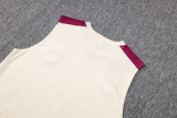 23-24 PSG Apricot colored Training Vest Suit/23-24 PSG无袖背心训练服