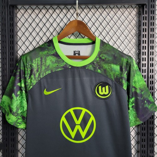 23-24 Wolfsburg Away Fans Jersey/23-24 沃尔夫斯堡客场球迷版