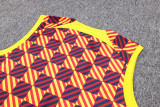 23-24 Barcelona Yellow Training Vest Suit
