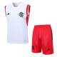 23-24 Flamengo White Training Vest Suit