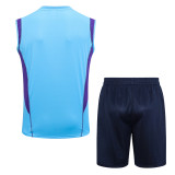 2023 Argentina Blue Training Vest Suit/2023阿根廷无袖背心训练服