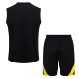 23-24 PSG Jordan Black Training Vest Suit