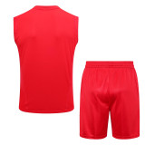 23-24 Flamengo Red Training Vest Suit