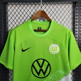 23-24 Wolfsburg Home Fans Jersey/23-24 沃尔夫斯堡主场球迷版