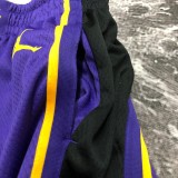 2023 Lakers Purple NBA Shorts/2023湖人队紫色NBA短裤