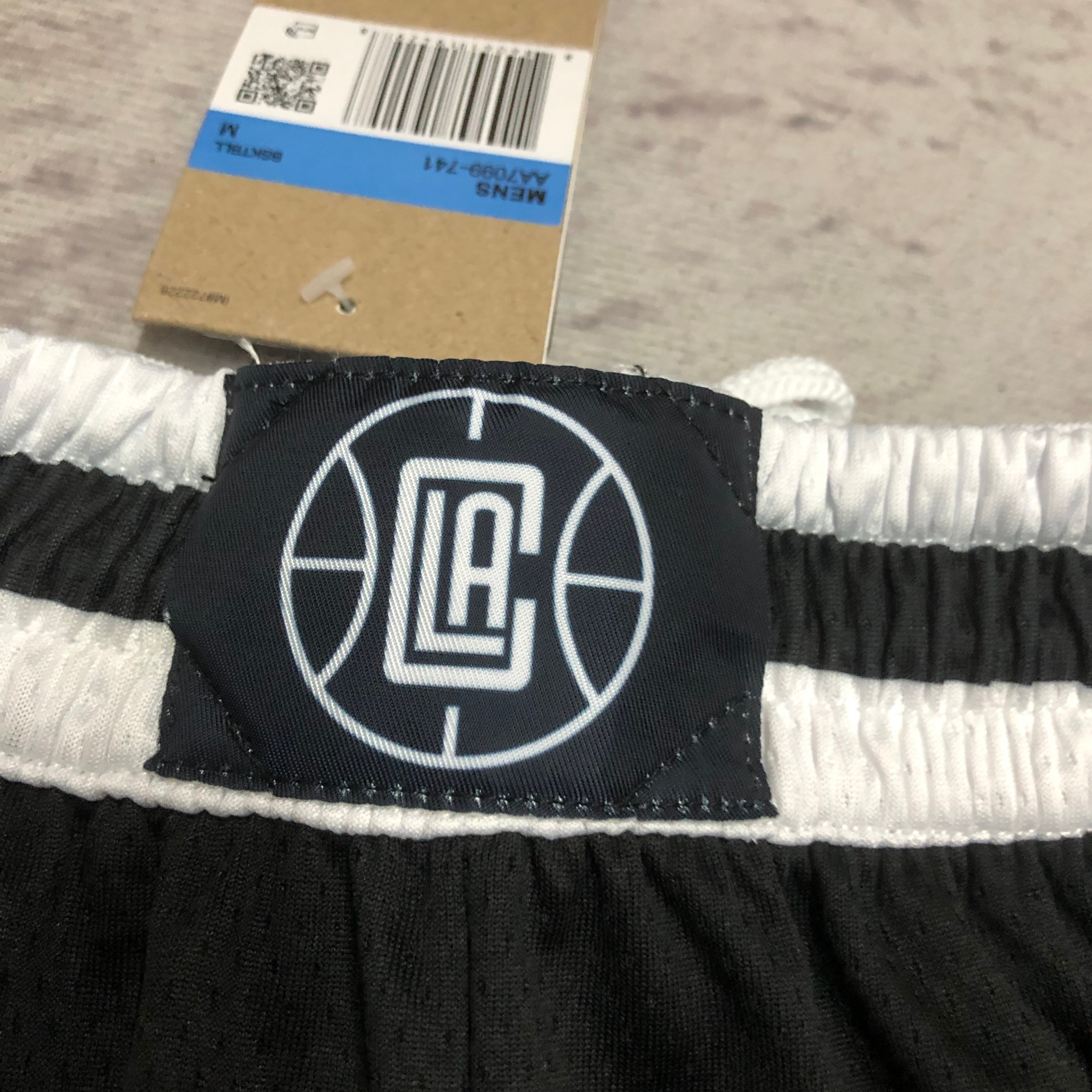 2022-2023 City Edition Los Angeles Clippers Black NBA Shorts-1380