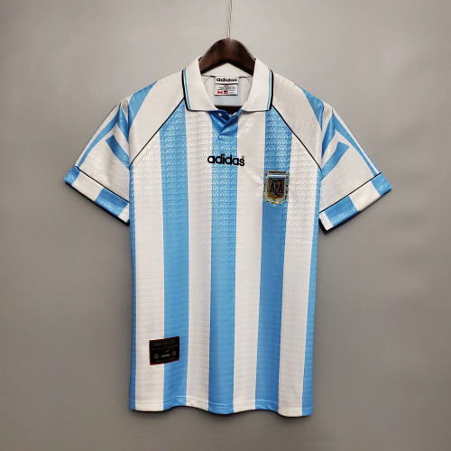 1996 Argentina Home Retro Jersey/1996阿根廷主场
