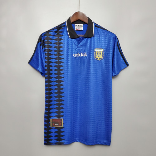 1994 Argentina Away Retro Jersey/1994 阿根廷客场