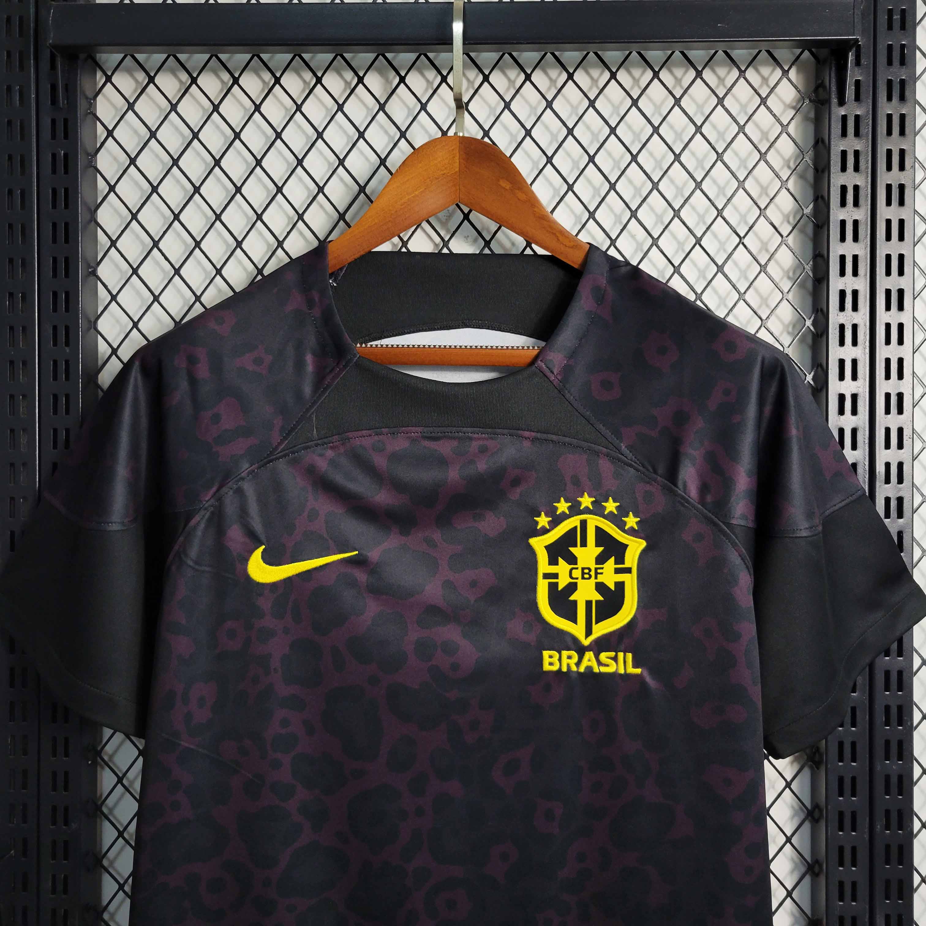 Brazil Black Jersey 2022-23 - Fan Version –