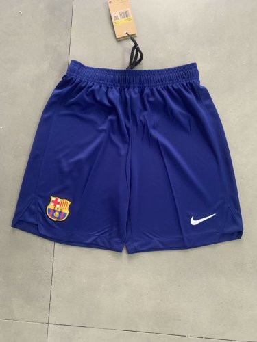 23-24 Barcelona Home Blue Shorts/23-24巴萨主场短裤