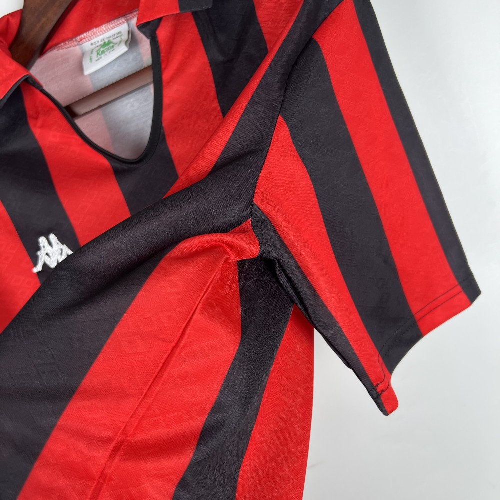 95-96 AC Milan Home Retro Jersey