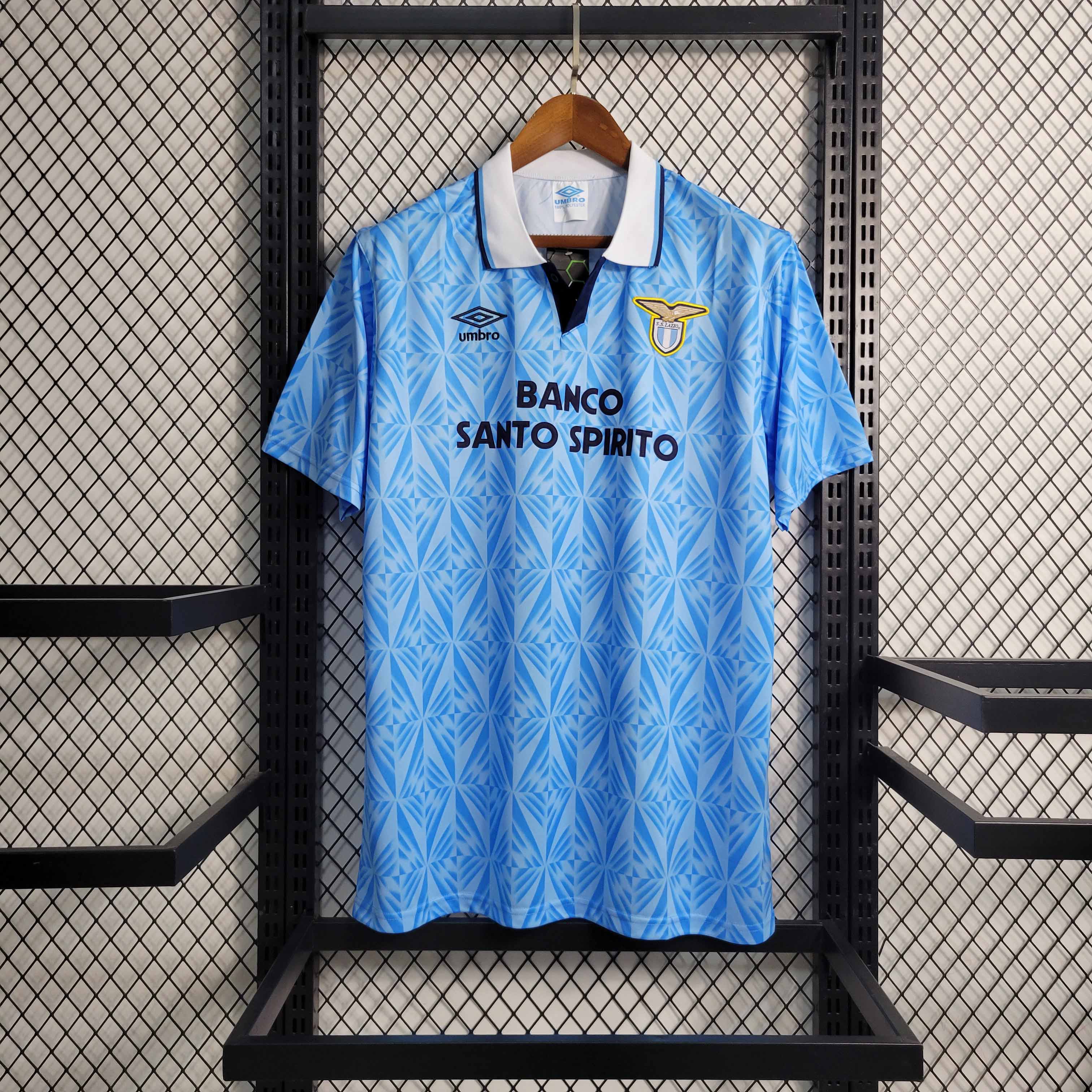 1991 Lazio Home Retro Jersey 1991 Lazio Home Retro Jersey