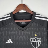 23-24 Atletico Mineiro Goal Keeper Black Fans Jersey/23-24米内罗竞技守门员球迷版