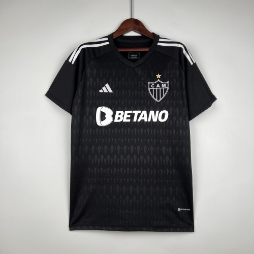 23-24 Atletico Mineiro Goal Keeper Black Fans Jersey/23-24米内罗竞技守门员球迷版
