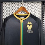 23-24 Venezia Black Long Sleeve Training Jersey/23-24 威尼斯黑色训练服长袖