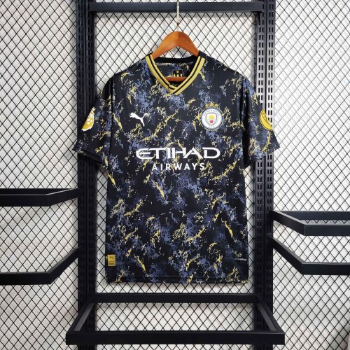 23-24 Manchester City Black and Gold Jersey/23-24 曼城特别版