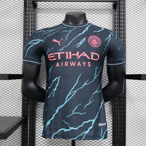 23-24 Manchester City Third Player Jersey/23-24 曼城第二客场球员版