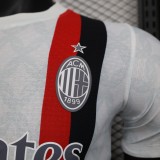 23-24 AC Milan Away Player Jersey/23-24 AC米兰客场球员版