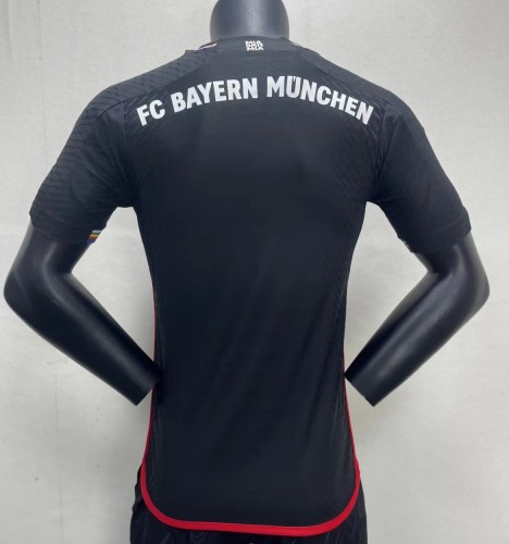 23-24 Bayern Munich Authentic Road To Euro Player Jersey/23-24 拜仁特别球员版黑色