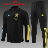 23-24 Arsenal Black Jacket Suit