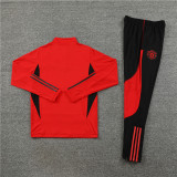 23-24 Manchester United Red Training Suit