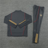 23-24 Arsenal Grey Training Suit/23-24阿森纳半拉训练服