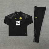 23-24 Borussia Dortmund Black Training Suit/23-24多特蒙德训练服
