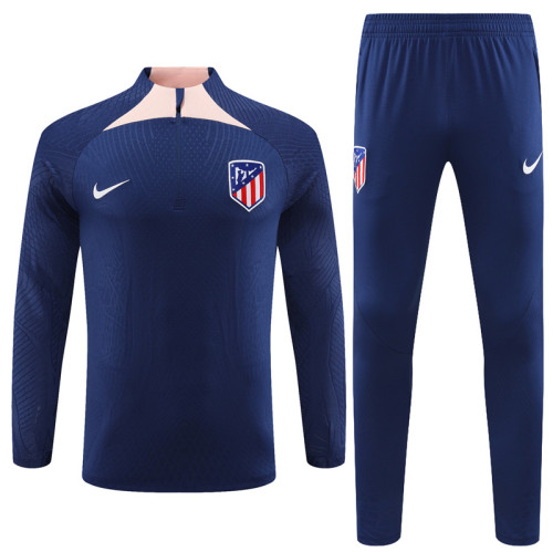 23-24 Atletico Madrid Player Blue Training Suit