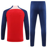 23-24 Atletico Madrid Player Red Training Suit