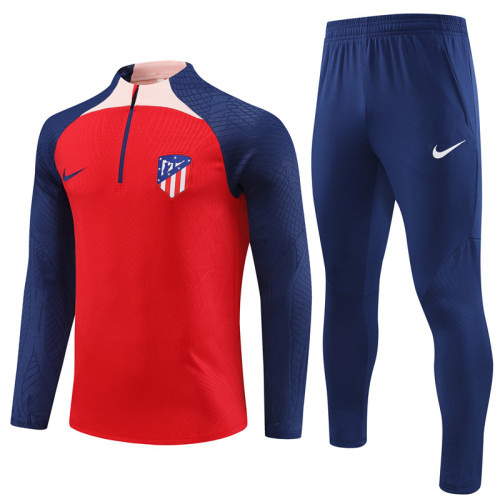 23-24 Atletico Madrid Player Red Training Suit