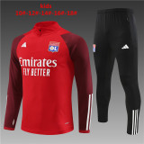 23-24 Olympique Lyonnais Red Training Suit