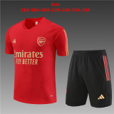 23-24 Arsenal Training Short Sleeve Suit