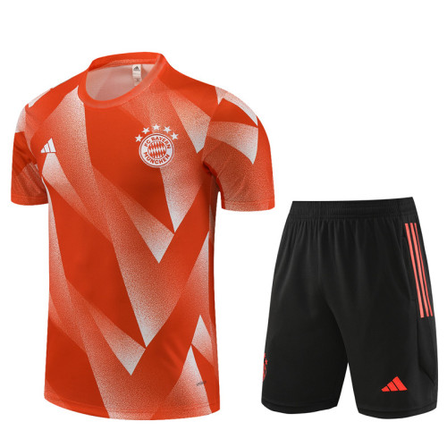 23-24 Bayern Munich Camouflage Training Short Sleeve Suit