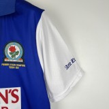 1994-95 Blackburn Rovers Home Retro Jersey/94-95 布莱克本流浪者主场