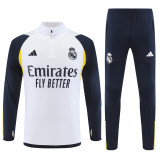 23-24 Real Madrid Training Suit/23-24皇马半拉训练服