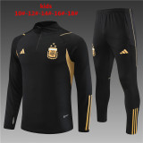 23-24 Argentina Training Suit/23-24阿根廷半拉训练服