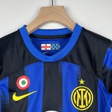 23-24 Inter Milan Home Kids Kit/23-24 国米主场童装