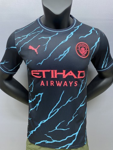 23-24 Manchester City Third Fans Jersey/23-24 曼城第二客场球迷版