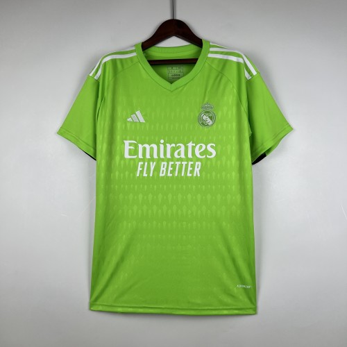 23-24 Real Madrid Goalkeeper Green Fans Jersey/23-24 皇马守门员球迷版