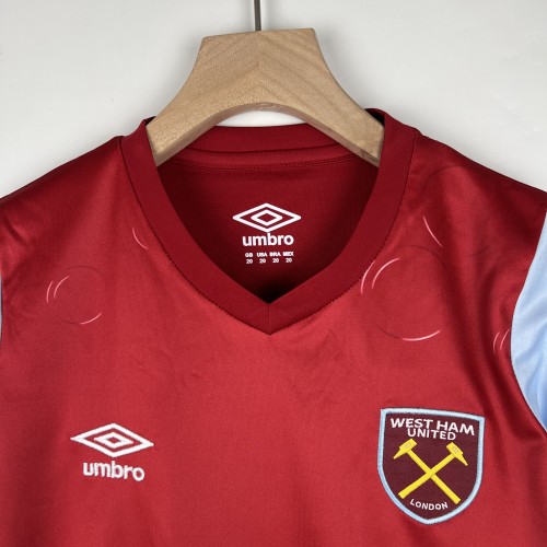 23-24 West Ham United Home Kid Kit/23-24 西汉姆主场童装