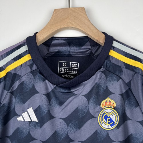 23-24 Real Madrid Away Kid Kit/23-24 皇马客场童装