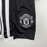 23-24 Manchester United Away Kid Kit/23-24 曼联客场童装