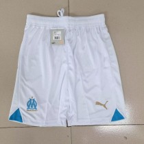 23-24 Olympique Marseille Home Shorts/23-24马赛主场短裤