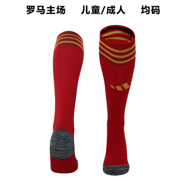 23-24 AS Roma Home Socks