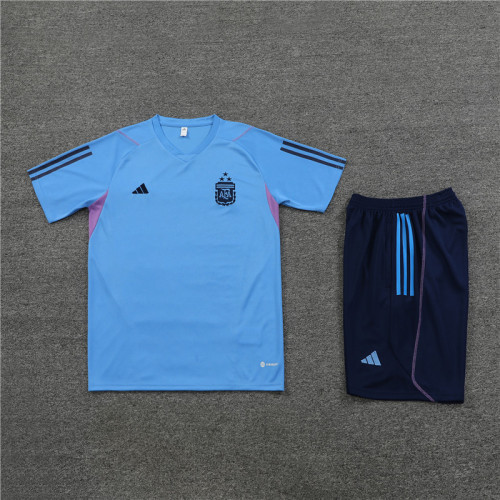 23-24 Argentina Short Sleeve Training Suit/23-24阿根廷短袖一套